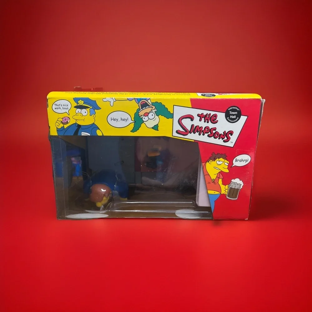 Simpsons World Of Springfield  Town Hall W/Exclusive Mayor‎ Quimby  NIB Works